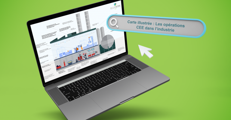 Carte illustrée : Les opéartions  CEE dans l’industrie